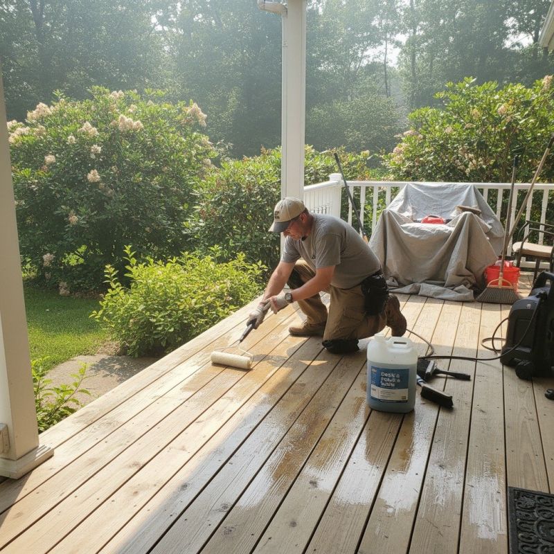 Wood Deck Stripping